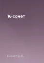 16 сонет