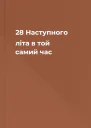 28 Наступного літа в той самий час