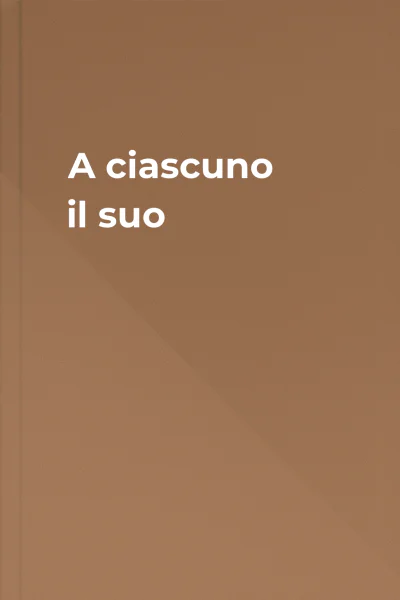 A ciascuno il suo