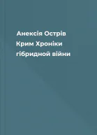 Анексія Острів Крим Хроніки гібридной війни