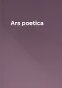 Ars poetica