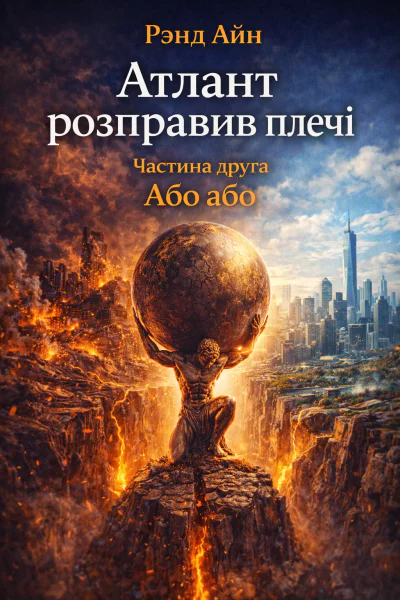 Атлант розправив плечі Частина друга Або  або