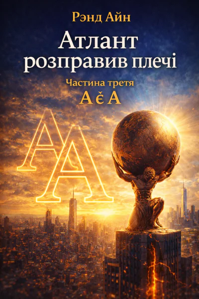 Атлант розправив плечі Частина третя А є А