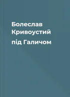 Болеслав Кривоустий під Галичом