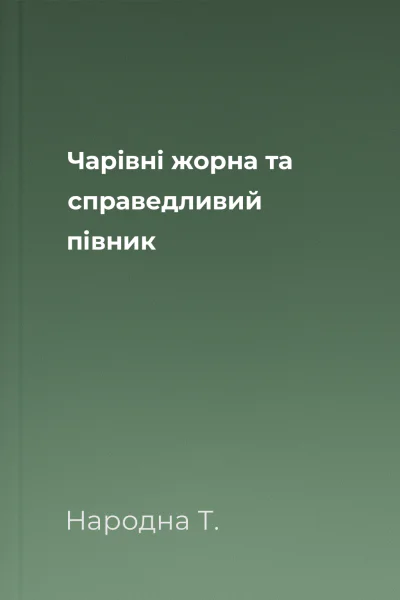Чарівні жорна та справедливий півник
