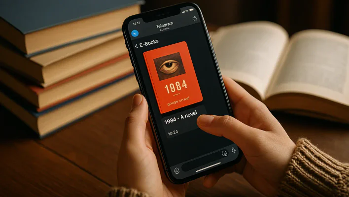 Читання книг онлайн через Telegram: повний гід