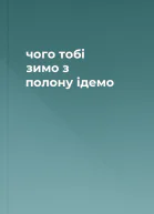 чого тобі зимо з полону ідемо