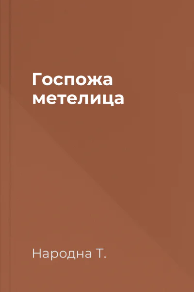 Госпожа метелица