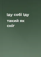 Іду собі Іду такий як сніг