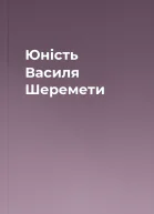 Юність Василя Шеремети