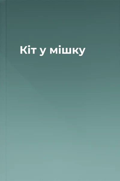 Кіт у мішку