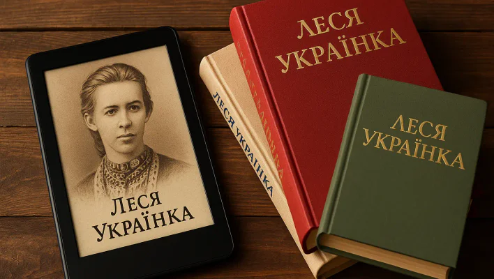 Книги Лесі Українки для завантаження