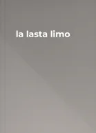  la lasta limo