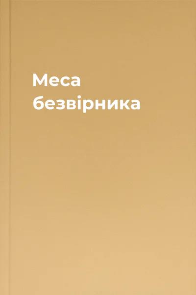 Меса безвірника