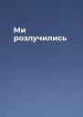Ми розлучились