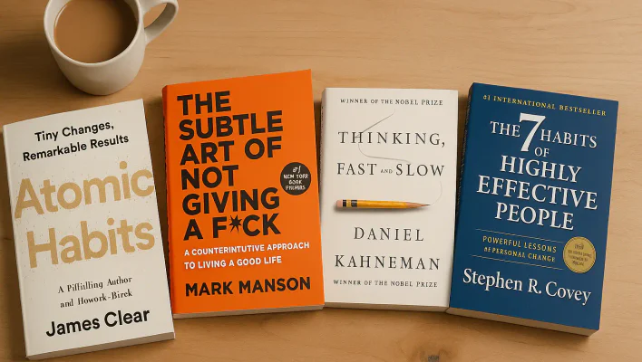 Найкращі порадники для саморозвитку: добірка книг, які змінюють життя