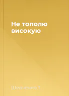 Не тополю високую