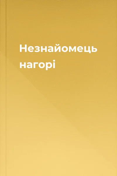 Незнайомець нагорі