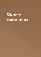 Один у мене ти на