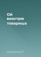 Ой виострю товариша