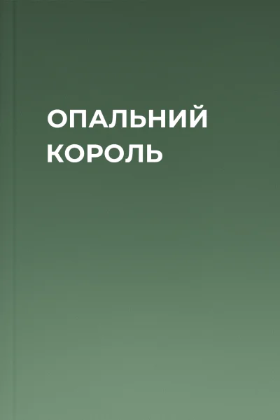 ОПАЛЬНИЙ КОРОЛЬ