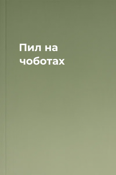 Пил на чоботах