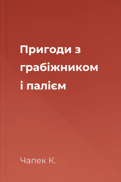 Пригоди з грабіжником і палієм