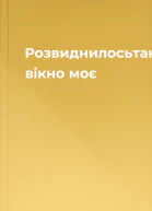 Розвиднилосьтаки вікно моє