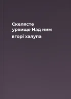 Скелясте урвище Над ним  вгорі  халупа