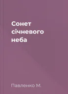 Сонет січневого неба