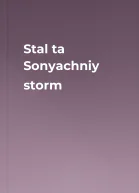 Stal ta Sonyachniy storm