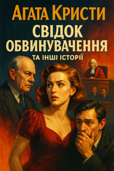 Свідок обвинувачення та інші історії роман  Аґата Крісті
