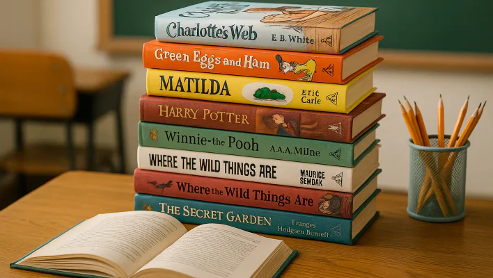 Топ-10 дитячих книжок для школи: найкраща література для учнів