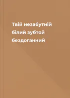Твій незабутній білий зубтой бездоганний