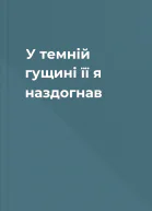 У темній гущині її я наздогнав