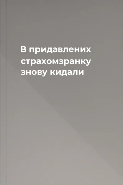 В придавлених страхомзранку знову кидали