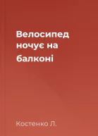 Велосипед ночує на балконі