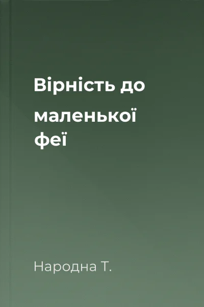 Вірність до маленької феї
