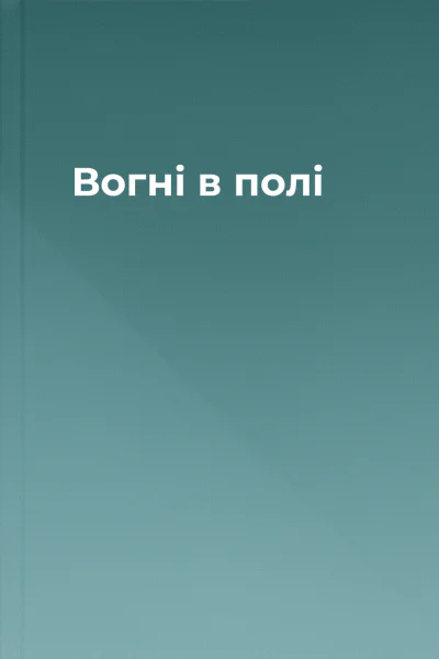 Вогні в полі