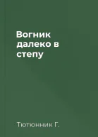 Вогник далеко в степу