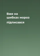 Вже на шибках мороз підписався