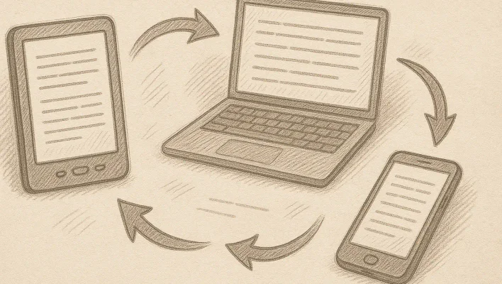 Як синхронізувати книги між пристроями — повний гід для читачів