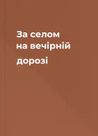 За селом на вечірній дорозі