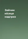 Зайчик місяця надгриз