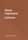 Жозе Сарамаґо Сліпота